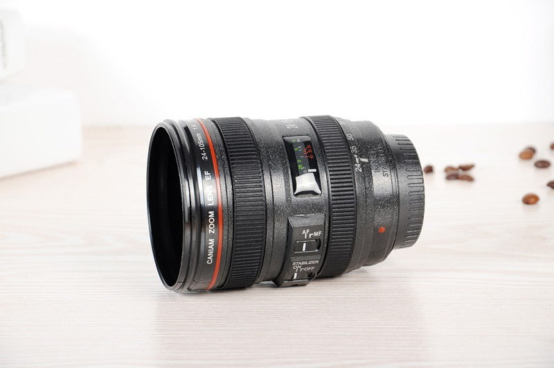 Canon EF 24-105mm Lens Coffee Mug: The Perfect Shot of Caffeine!