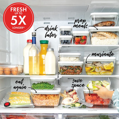 Fresh & Save Large Glass Airtight Food Storage Container – Meal Prep & Food Saver