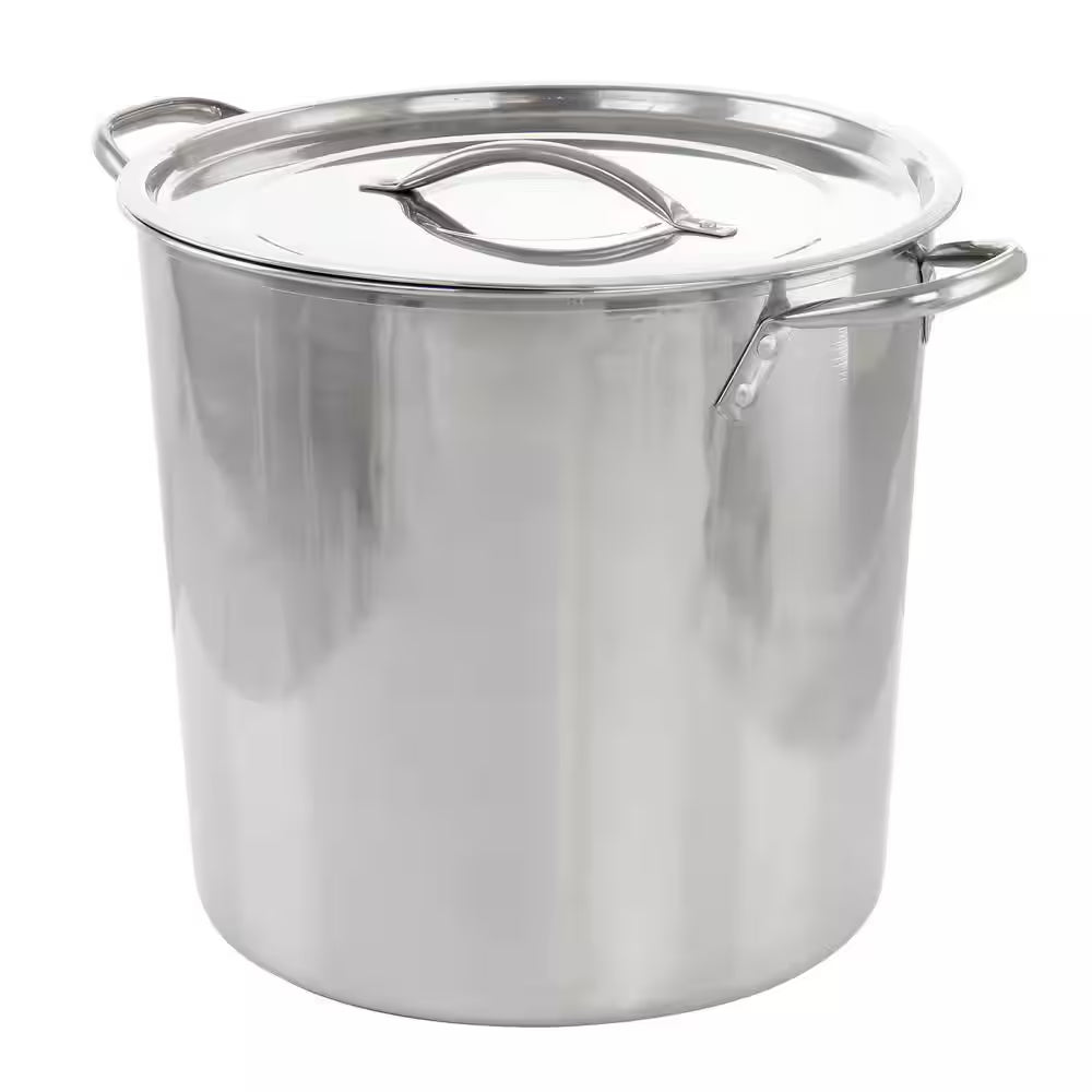 16 Qt. Stainless Steel Stock Pot with Lid