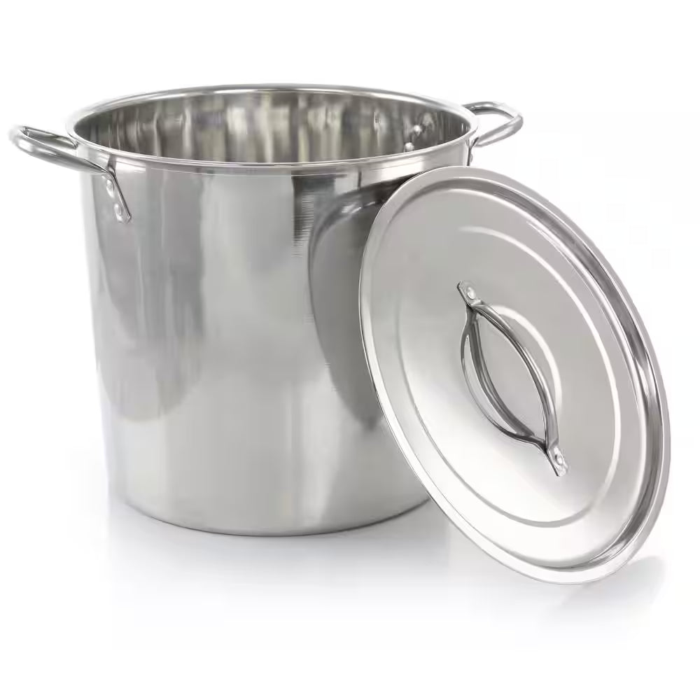 16 Qt. Stainless Steel Stock Pot with Lid