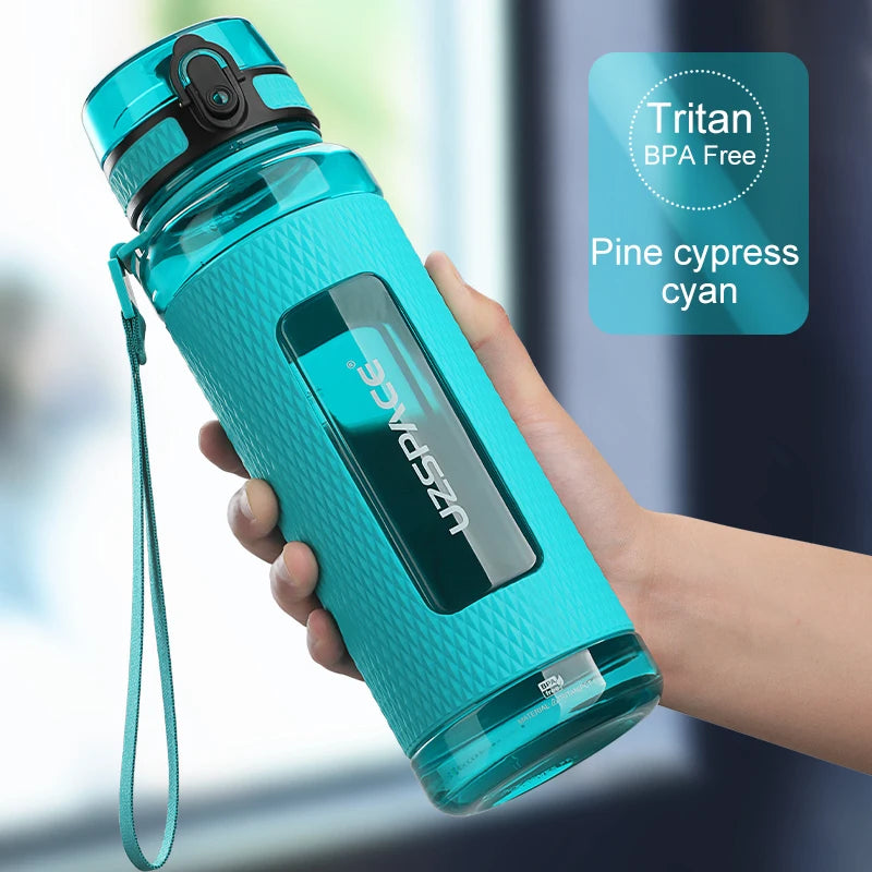 Sport Water Bottles BPA Free Portable Gym Anti-Fall Leak-Proof Large Capacity Fitness Kettle Tritan Plastic Drink Bottle