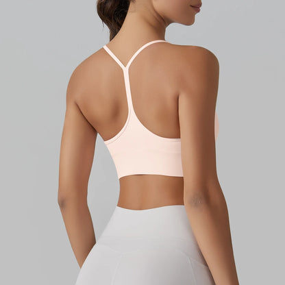 Women Sexy Y-Back Fitness Top