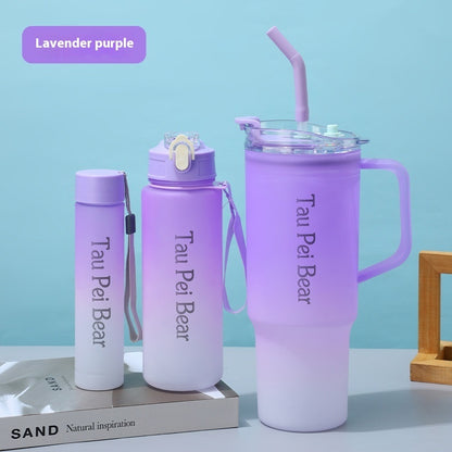 Gradient Three-piece Set