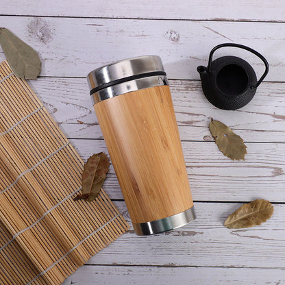 Eco-Friendly Bamboo Travel Mug: Sip Sustainably