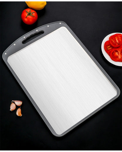 Chopping Board 304 Stainless Steel Double Sided Domestic Chopping Board