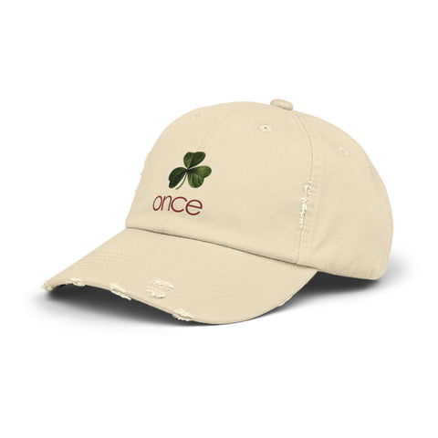 Once Unisex Distressed Cap