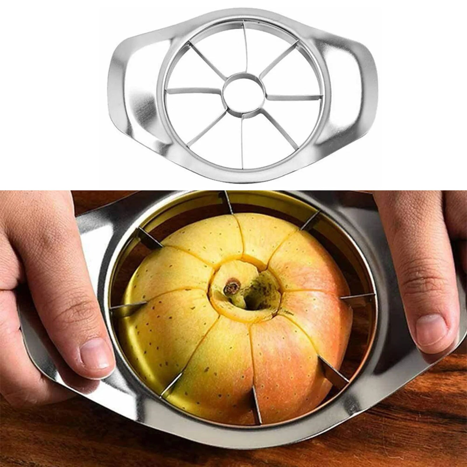 Stainless Steel Apple Cutter Slicer Vegetable Fruit Tool Fruit Slicer Kitchen Accessories