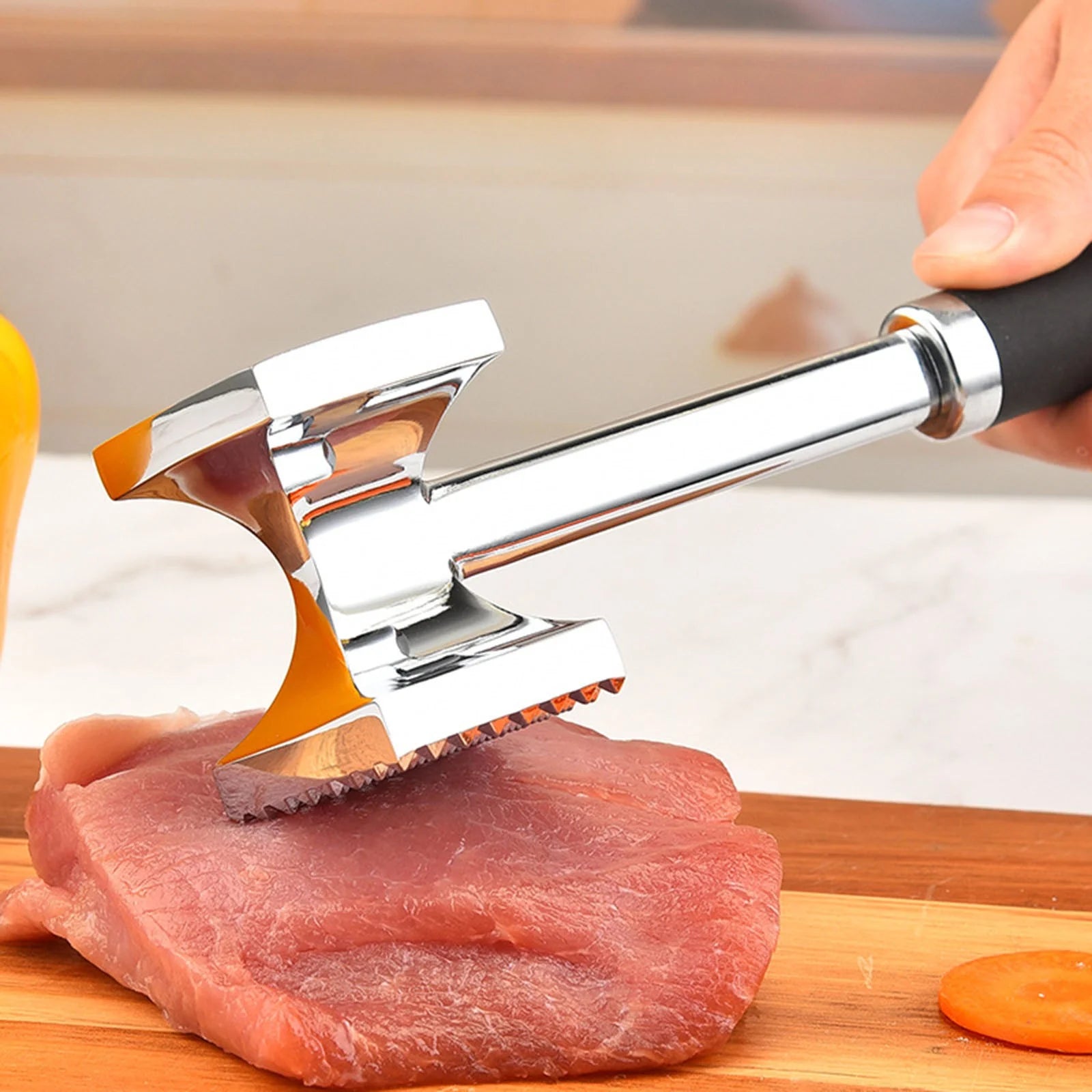 27CM Aluminum Alloy Meat Steak Kitchen Tool