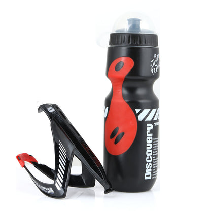 "DISCOVERY" Cycling Water Bottle & Cage Set