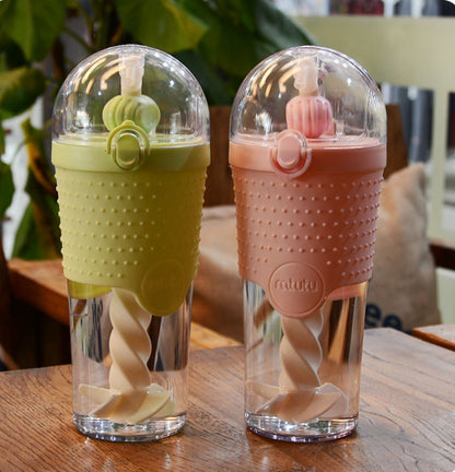 Self-Stirring Protein Shaker Bottle