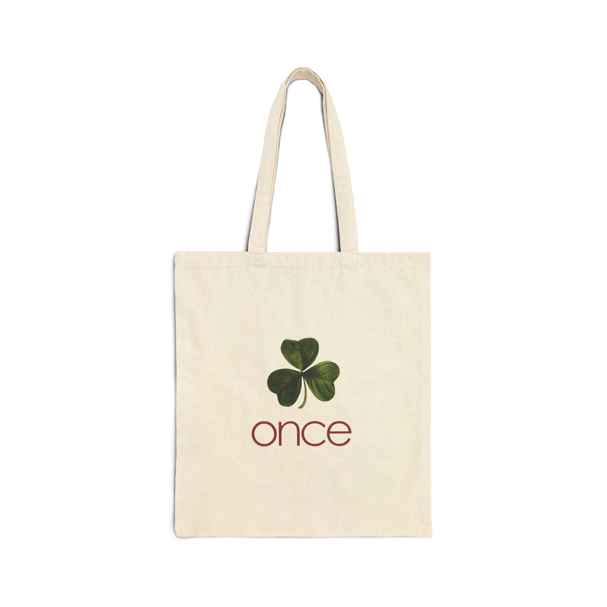 Once Cotton Canvas Tote Bag