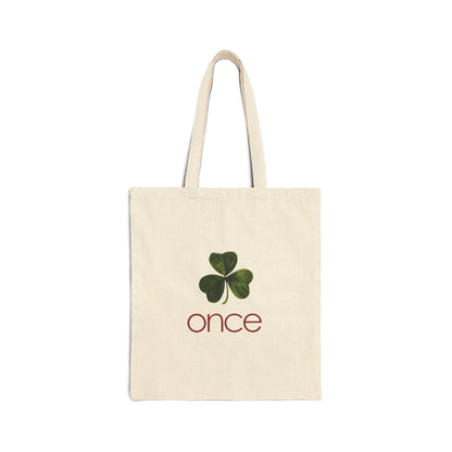Once Cotton Canvas Tote Bag