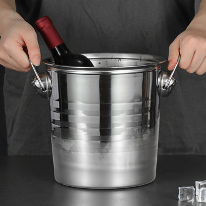 Commercial Ice Cube Bucket – Frozen Wine & Champagne Bucket