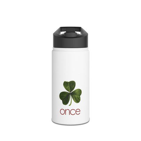 Once Stainless Steel Water Bottle, Standard Lid