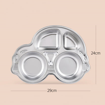 Stainless Steel Cartoon Dinner Plate