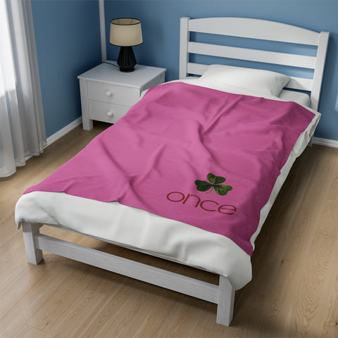 Once  Velveteen Plush Blanket