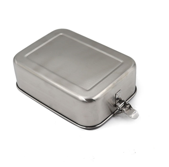 Rectangular Stainless Steel Lunch Box