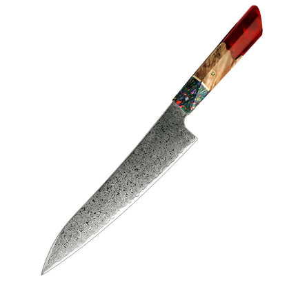 Damascus Steel Chef Knife Universal Kitchen Cutting Knife