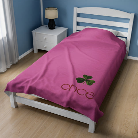 Once  Velveteen Plush Blanket