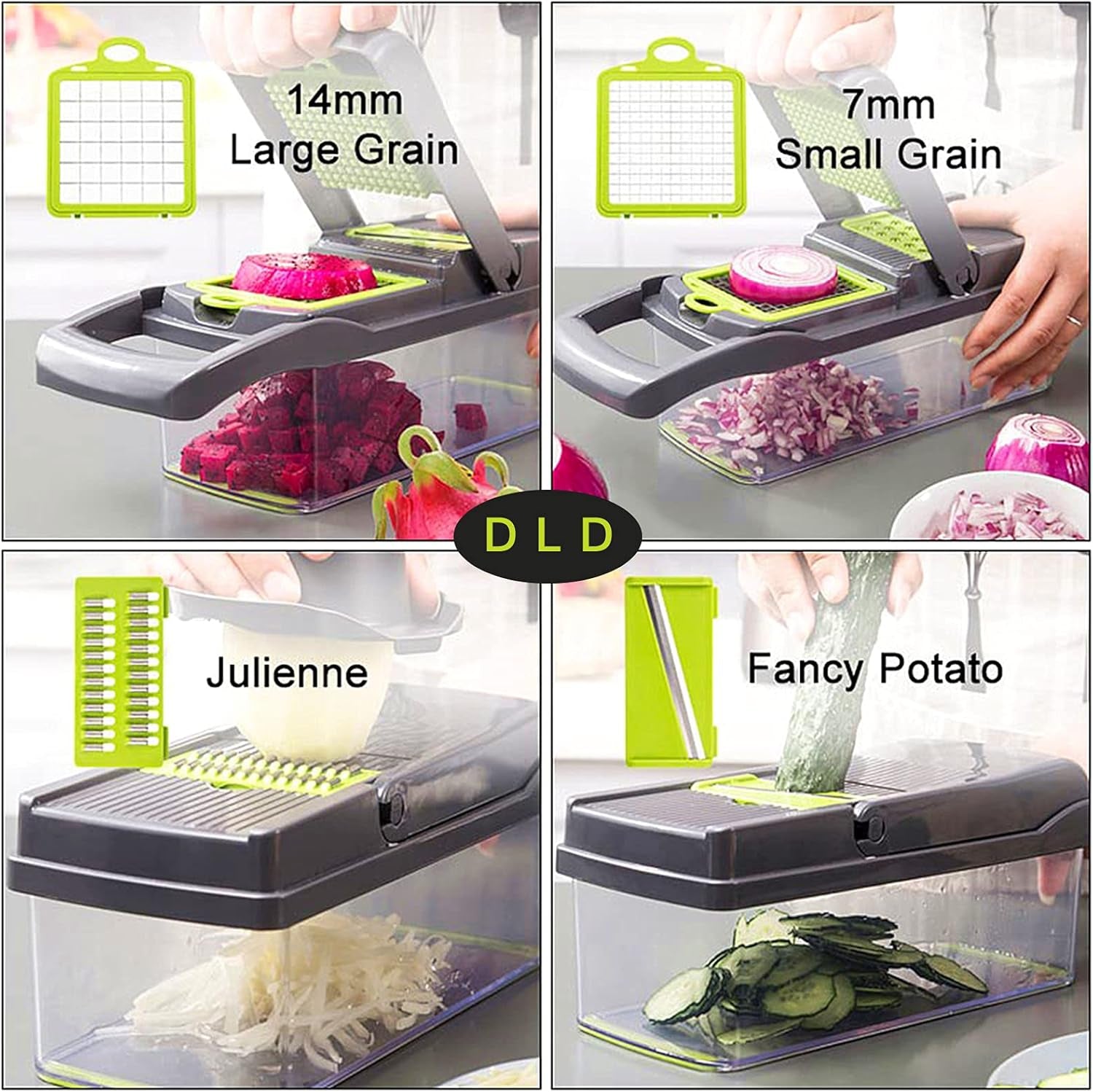 11-in-1 Multi-Function Vegetable & Fruit Chopper