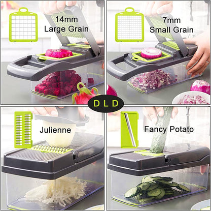 11-in-1 Multi-Function Vegetable & Fruit Chopper