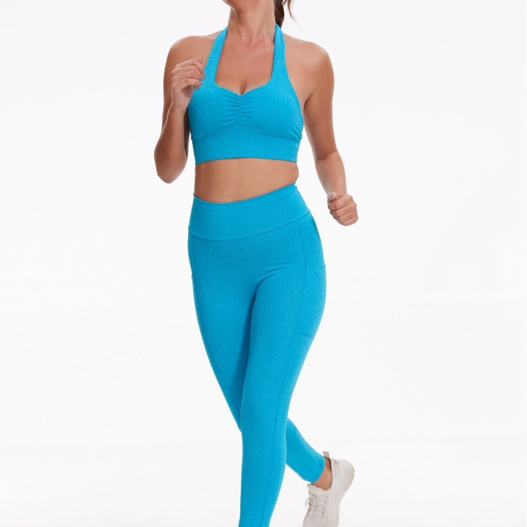 Elastic Running Fitness Suit