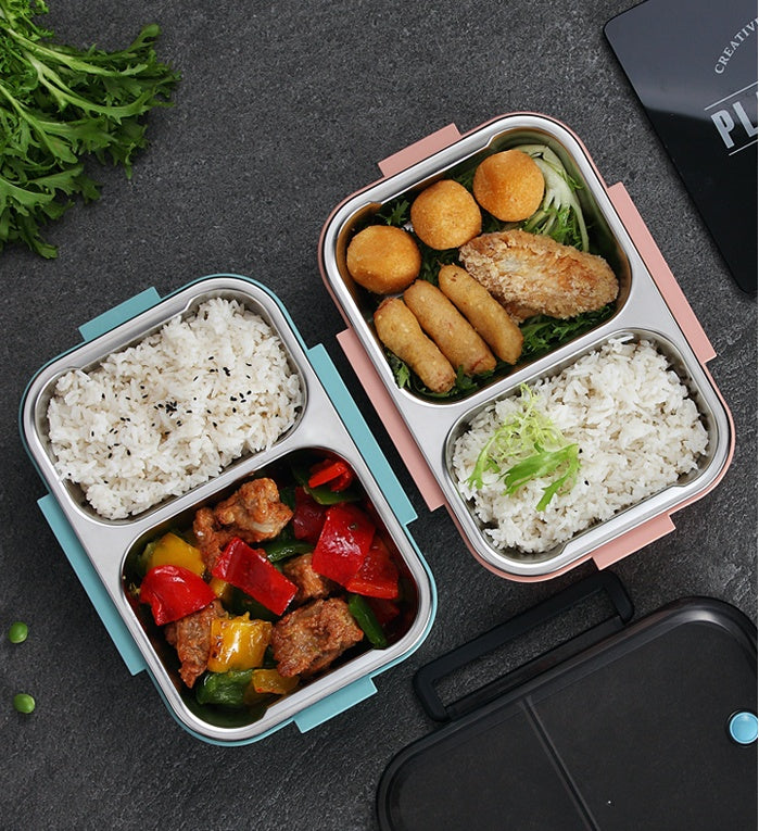 Stainless Steel Insulated Lunch Box with Divider