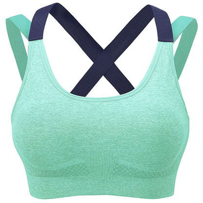 Dual-Strap Crossback Sports Bra