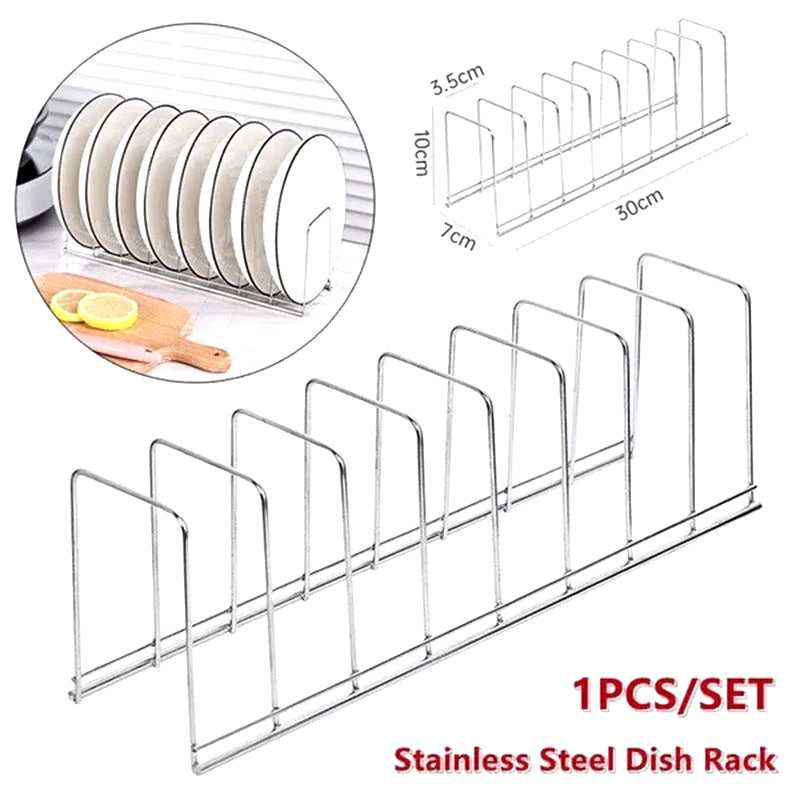 Stainless Steel Kitchen Organizer Dish Rack Household Kitchen Drainage Rack