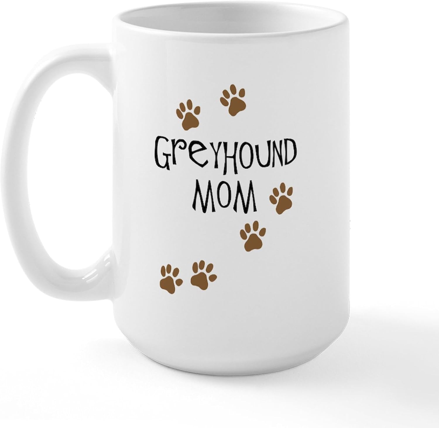 Greyhound Mom Large Mug 15 Oz (444 Ml) Ceramic Coffee Mug