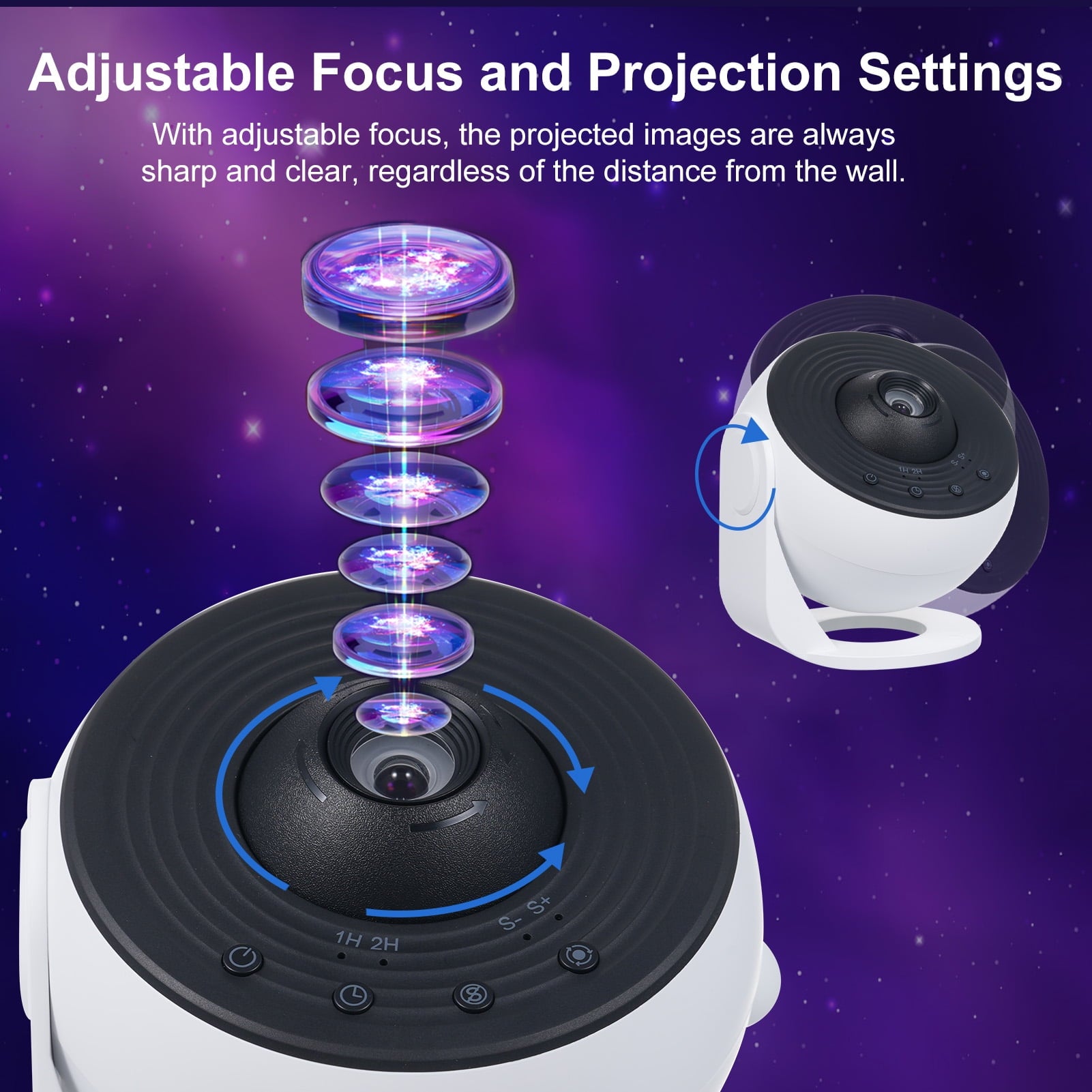 Galaxy Projector for Bedroom