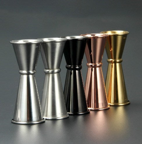 Cocktail Bar Jigger – Stainless Steel Japanese-Style Double Spirit Measuring Cup