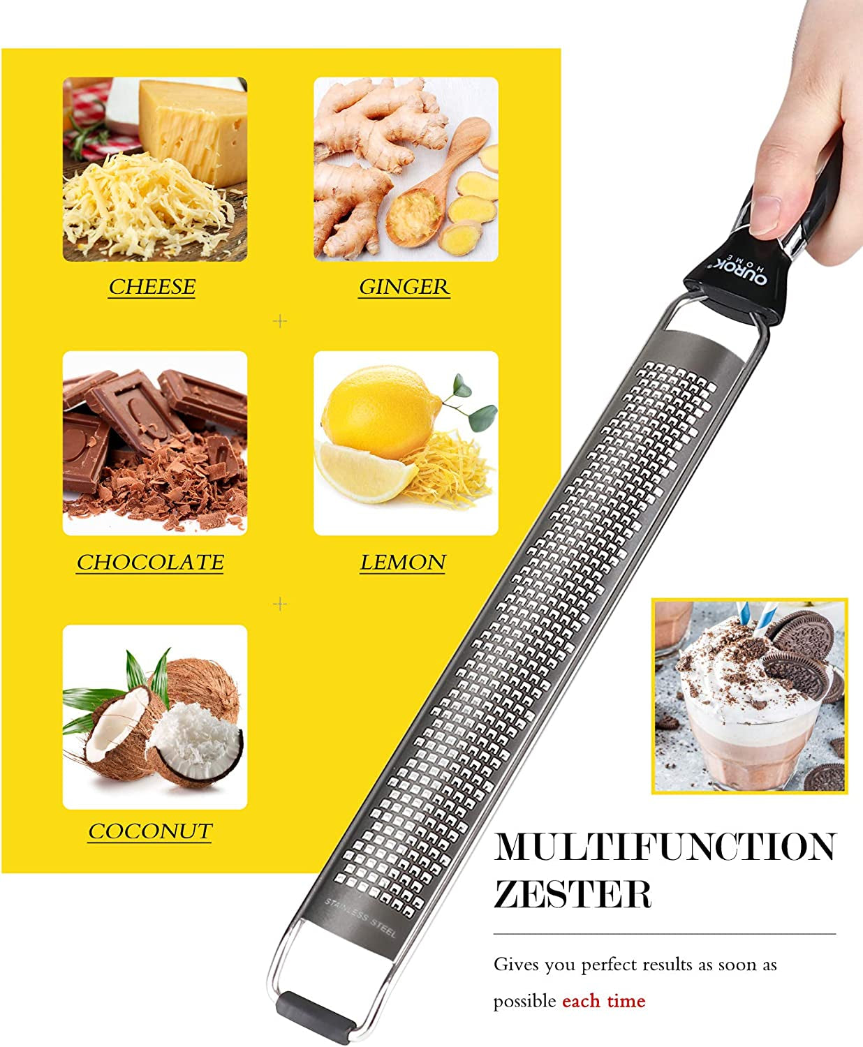 Kitchen Lemon Zester & Cheese Grater