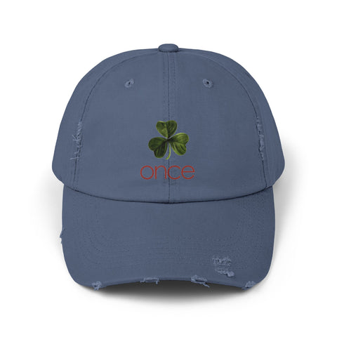 Once Unisex Distressed Cap