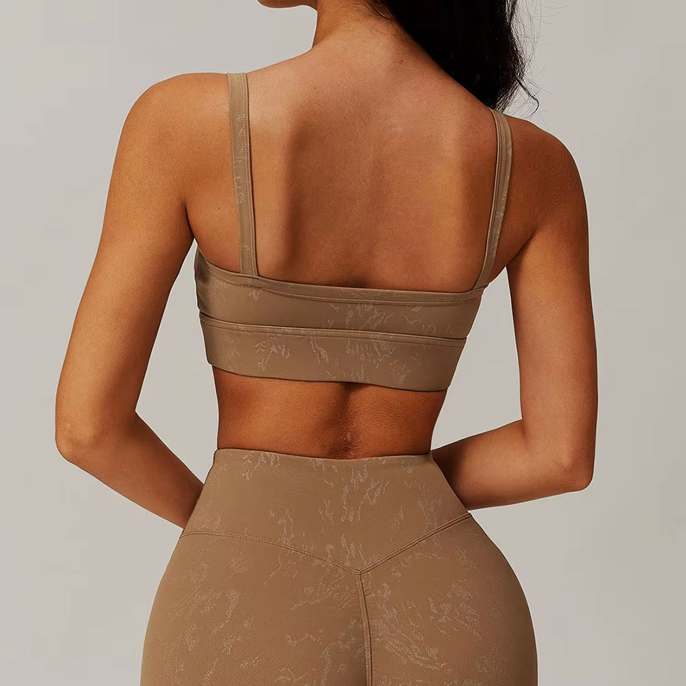 Women Sports Bra Top Women Push up Sport Bra Yoga Gym Workout Crop Top Brassiere Fitness Top Printed Sport Underwear Breathable