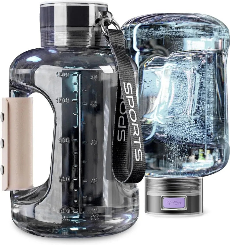 1.5L Hydrogen Water Gym and Sports Bottle 