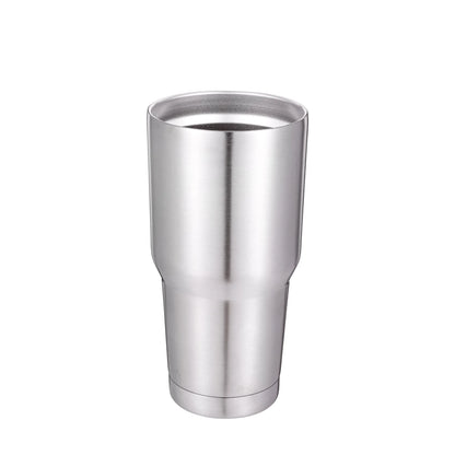 (2 Pack) 30Oz Double Wall Stainless Steel Large Tumbler, Slider Lid