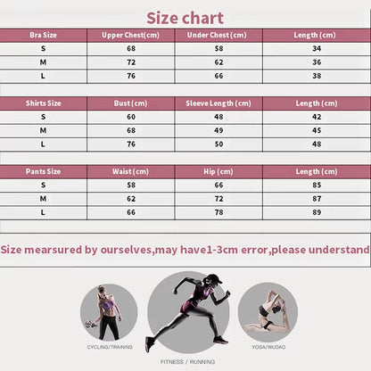 Seamless Fitness Suit Set for Women