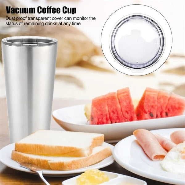 Sleek Stainless Steel Skinny Tumbler with Lid: Hydrate in Style