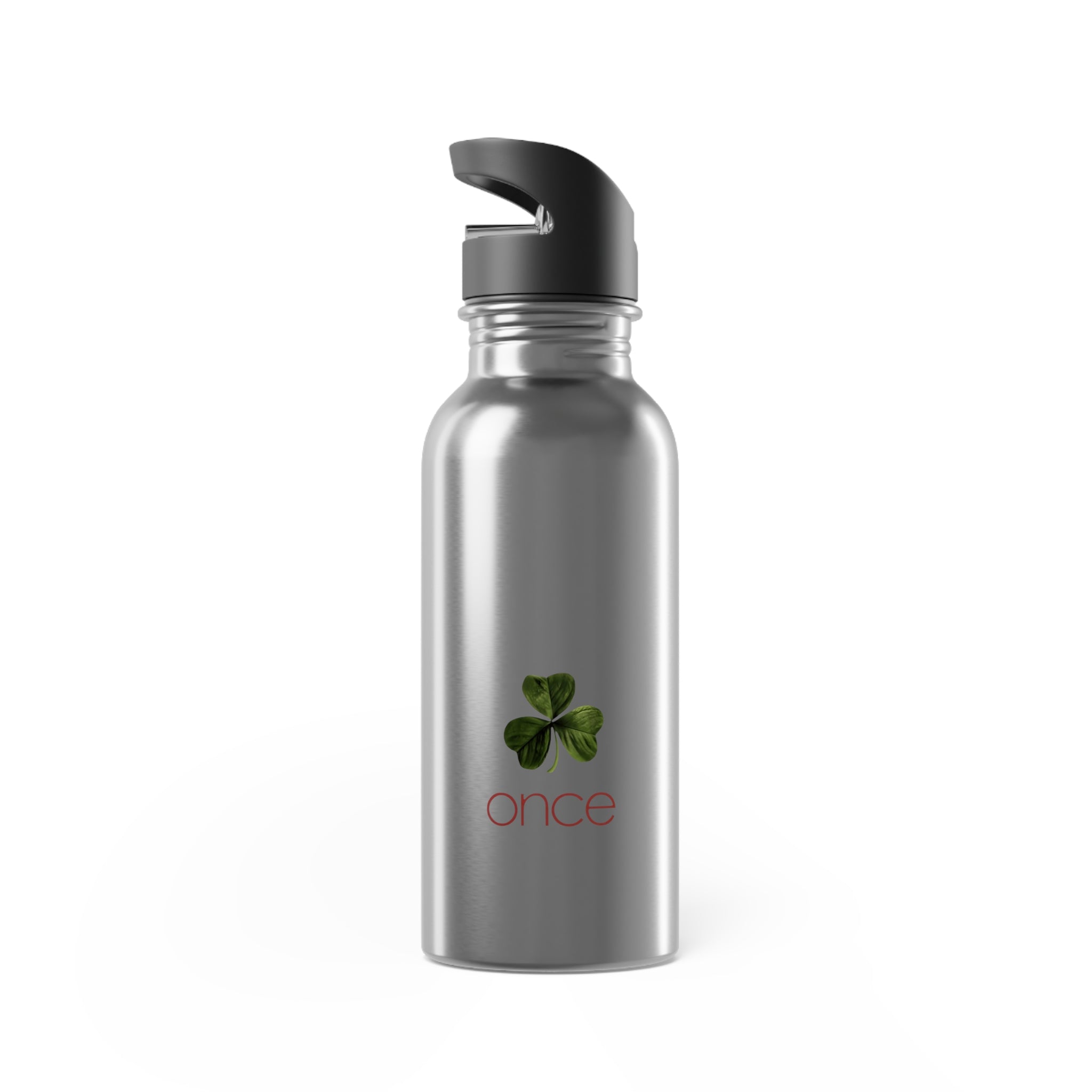 Once Stainless Steel Water Bottle With Straw, 20oz