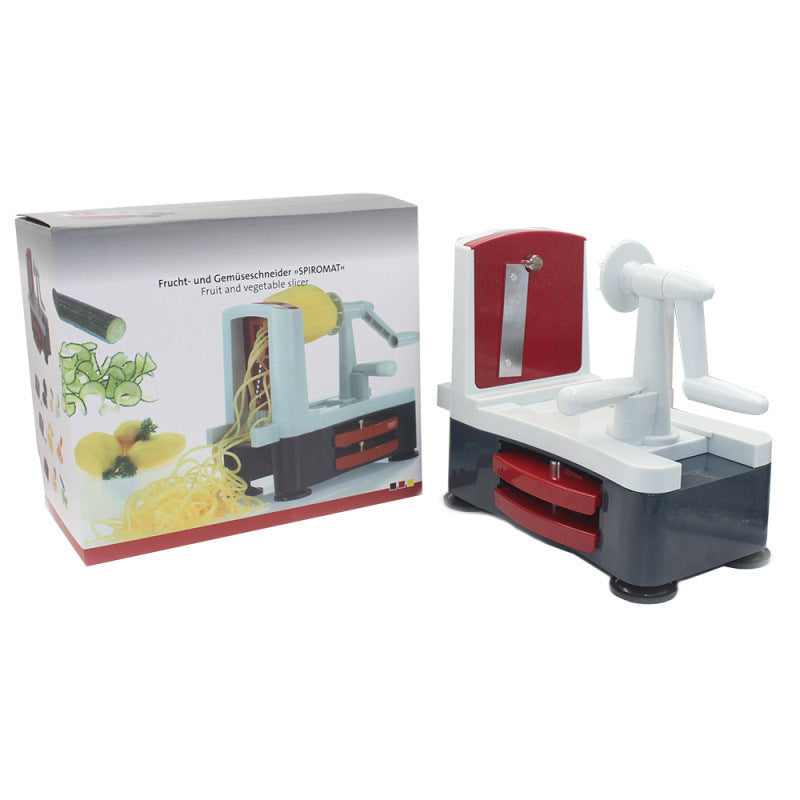 Hot Sale Top Rated handy Spiral-ultra 4-blade Spiral Vegetable Slicer