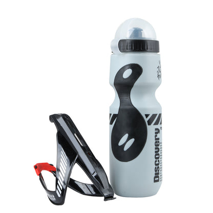 "DISCOVERY" Cycling Water Bottle & Cage Set