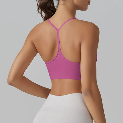 Women Sexy Y-Back Fitness Top
