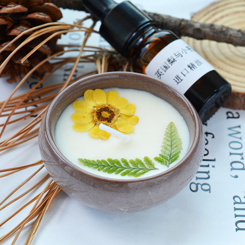 Artisan Botanical Scented Candle