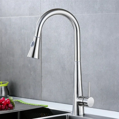 Stainless Steel Sensor Kitchen Faucets, Smart Touch