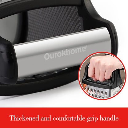 4-in-1 Stainless Steel Box Grater with Container