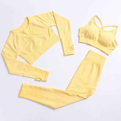Sunshine Seamless Workout Set