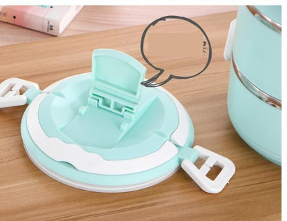 304 Stainless Steel Insulated Lunch Box – Keep Meals Hot or Cold