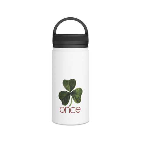 Once Stainless Steel Water Bottle, Handle Lid