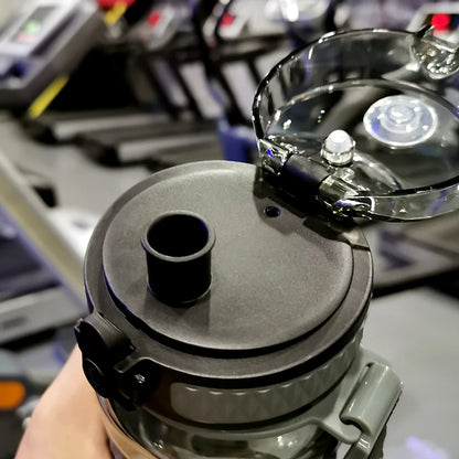 Sport Water Bottles BPA Free Portable Gym Anti-Fall Leak-Proof Large Capacity Fitness Kettle Tritan Plastic Drink Bottle